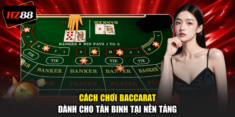 Cách chơi Baccarat dành cho tân binh tại nền tảng