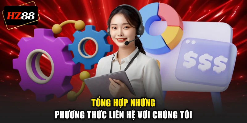 Tổng hợp những phương thức liên hệ với chúng tôi