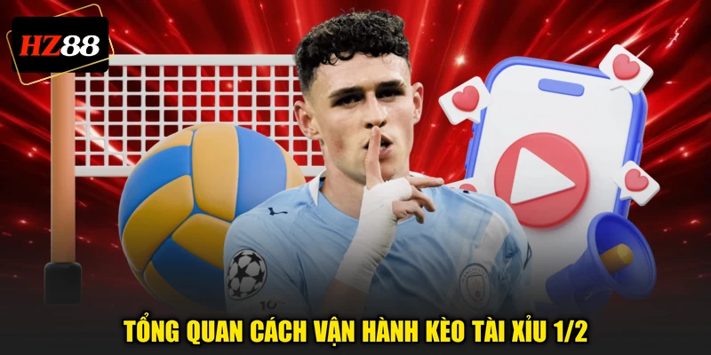 Tổng quan cách vận hành kèo tài xỉu 1/2