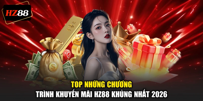 Top những chương trình khuyến mãi HZ88 khủng nhất 2026